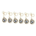 thumbnail image 3 of Eye Keychain, Black Blue Water Drop Eye Shape Versatile Tear Resistant Rhinestone Eye Keychain  For Bag Accessories, 3 of 8