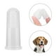 thumbnail image 5 of Cepillo de Dientes de Silicona Taidda Transparente Juego de Dedos para Mascota Perro, 5 of 9