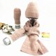 thumbnail image 4 of Desiderio Conjunto de guantes y bufanda para mujer, conjunto cálido de invierno, gorro de punto para nieve, 4 of 4