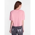 thumbnail image 3 of No Boundaries Boxy Cropped Graphic Tee, Women's XXS-XXL, 3 of 5