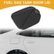 thumbnail image 2 of Tapa de la puerta del tanque de combustible para Ford F-150 2022-2025, cubierta de la tapa de llenado de combustible, tipo adhesivo, negro, ABS, 2 of 6
