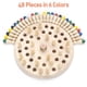thumbnail image 4 of Juego de ajedrez con memoria Hirger Wooden para niños y adultos, 4 of 6