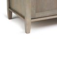Brooklyn + Max Lexington Solid Wood Entryway Storage Bench
