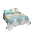 thumbnail image 2 of HLONK - Ensembles de Literie de Saison Ensemble Complet Couette et Draps avec 2 Taies d'Oreiller Ensemble de Lit 3 Pcs Résistant à la Décoloration et au Rétrécissement Entretien Facile Couvre-Lits en Alternative au Duvet Couvre-Lits et Ensembles, 2 of 6