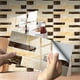 thumbnail image 2 of Decoración Adhesivos de cristal para azulejos de pared 1 unidad Adhesivo para cocina 2D Adhesivo para baño Azulejos de pared Manualidades y costura, 2 of 8