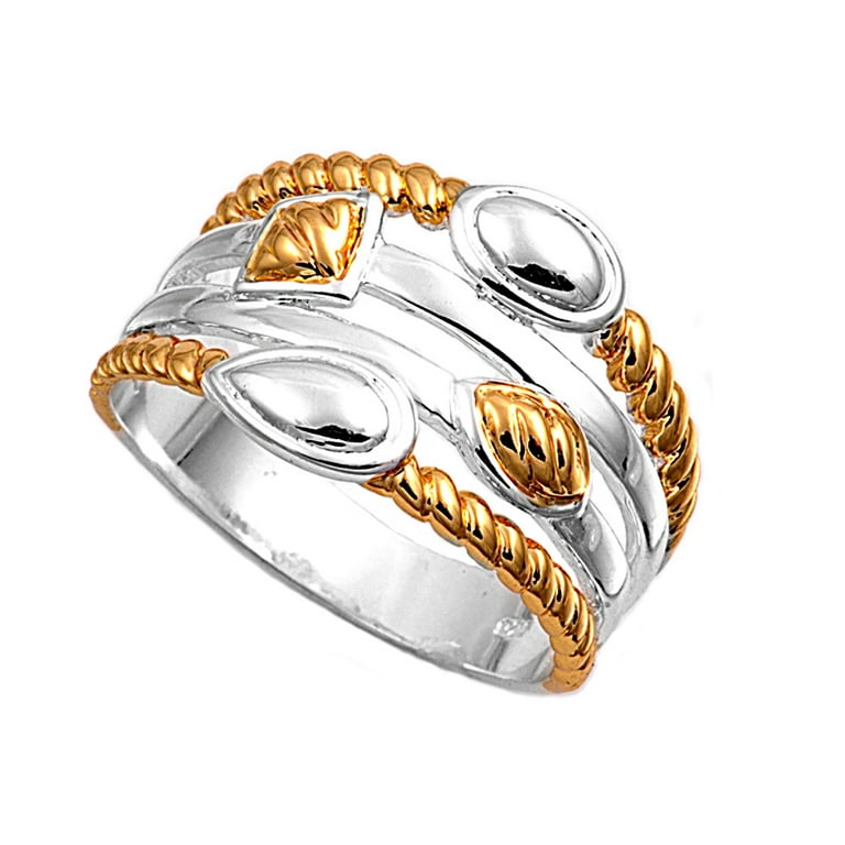 Designer sterling deals silver rings