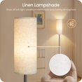 thumbnail image 4 of Lámparas de pie GOEBLESON, paquete de 2, LED regulable de 10 W, 164 cm, 4 of 9