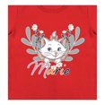 thumbnail image 2 of Playera Para Niña Disney Marye Aristogatos Cuello Redondo Manga Corta Talla 4 Rojo, 2 of 2