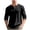 1 Black, variant on Bazeneo Long Sleeve T Shirt Mens Smart Casual Jacquard Tshirts Classic Fit Designer Sports T-Shirts Solid Colour Breathable Tops Button Up Tee Shirts Men Gym Wear for Running