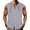 Grey, variant on Fgnfyis Stylish Casual Men’s Sleeveless Shirt Summer Button Hooded Tank Top for Outdoor Activities and Beach Wear Men Tank Tops WH1 M