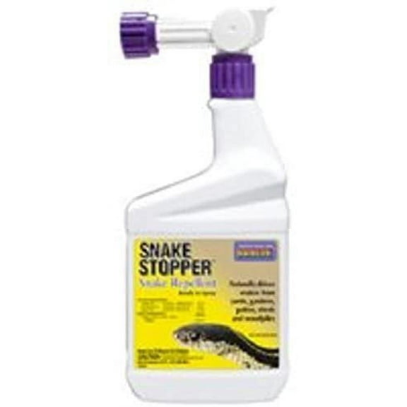 Bonide Snake Stopper Animal Repellent - Outdoor Snake Repeller - Quart Liquid