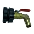 thumbnail image 3 of IBC Container 90 Degree Hose , Inlet Connection Φ 62mm - black +Golden, 25mm, 3 of 8
