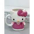 thumbnail image 1 of Tazas de cerámica con forma de hello kitty, tazas de leche para desayuno, dibujos animados creativos, figura bonita de hello kitty para el hogar, superventas, 1 of 4