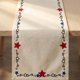thumbnail image 5 of Juego de camino de mesa patriótico del 4 de julio - Ropa decorativa decorativa del Día de la Independencia, decoración de mesa estilo bandera americana, decoración festiva para fiestas en casa, 5 of 6