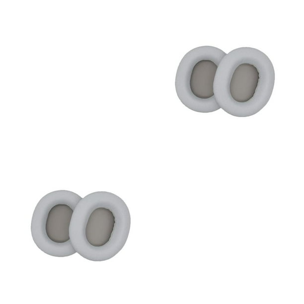 Sidaley Almohadillas de esponja para los oídos, accesorios para auriculares con cancelación de ruido para juegos profesionales, repuesto para Gris 2piezas