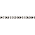 thumbnail image 2 of Sterling Silver 6.1mm Beads On Box Chain (18 X 6.1) Made In Italy qk35-18, 2 of 5