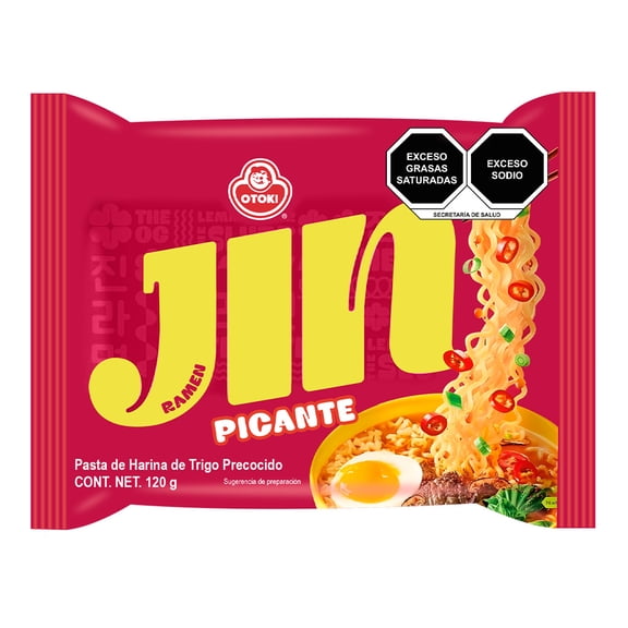 Ramen Ottogi Jin picante 120 g