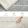thumbnail image 2 of 8x10 Area Rug for Living Room: Washable Abstract Soft Rugs Non Slip Modern Stain Resistant Low Pile Carpet for Dining Room Bedroom Nursery Office, 2 of 6