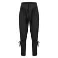 thumbnail image 6 of Dovford Renaissance Costume Men's Pirate Pants Medieval Ren Faire Viking Navigator Ankle Banded Trousers, 6 of 6