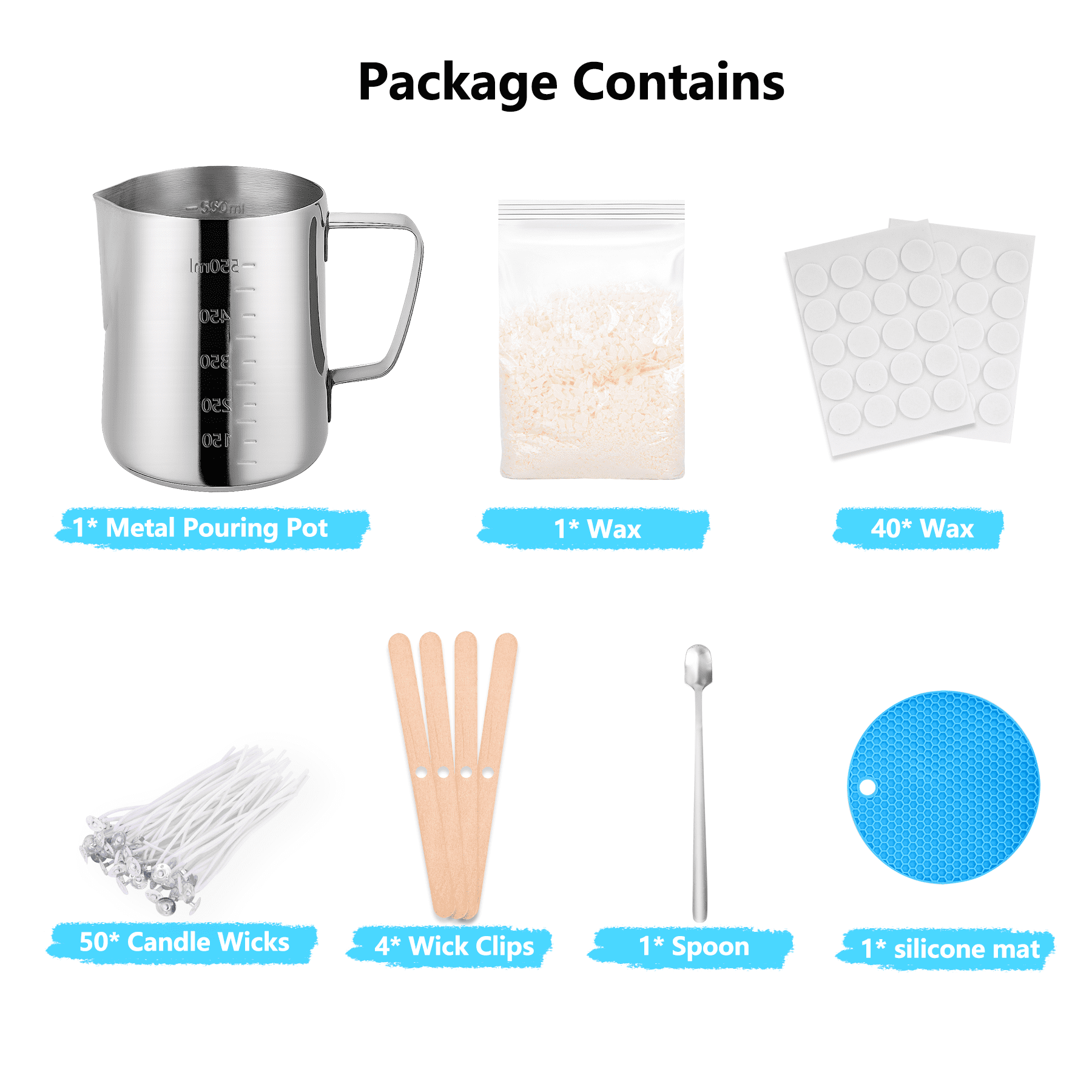 Candle Making Kit Creativity Soy Wax DIY for Adults Kids