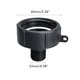 thumbnail image 2 of Conector De Manguera De Jardín Sin Fugas Adaptador De Reemplazo De Válvulas De Tanque Ibc Para La Construcción Del Sistema De Agua Del Hogar 60X6 Rosca 2 "A 0.75" Kearding HA036256-00, 2 of 6
