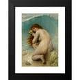 thumbnail image 2 of Léon-Jean-Basile Perrault 14x18 Black Modern Framed Museum Art Print Titled - Water Nymph (1898), 2 of 5
