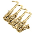 thumbnail image 3 of FRCOLOR 4 pcs Plastic Artificial Saxophone Model Golden Fake Saxophone Model DIY Crafts Saxophone Model, 3 of 5