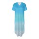 thumbnail image 3 of Vestido de Manga Corta para las Mujeres, Vestido Casual de Cuello en V de Bolsillo de Impresión de Moda Sexy Hecho de Poliéster Ligero para el Verano, Vestido de Verano para las Mujeres, 3 of 5
