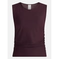 thumbnail image 6 of Avia Women's Ruched Mesh Tank Top, Sizes XS-XXXL, 6 of 6