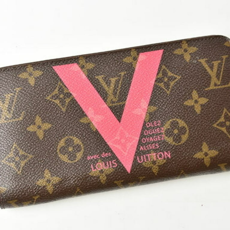Pre-Owned Louis Vuitton LOUIS VUITTON Long Wallet Zippy Monogram