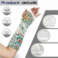 thumbnail image 7 of COEQINE Boho Mandala Dragonfly Arm Cast Cover Arm Cast Protector for Shower Kids Short Cast Covers with A Thumb Hole Decorative Cast Covers Reusable Gifts for Friends Size M, 7 of 7