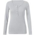 thumbnail image 2 of Women's long sleeve shirts, sweaters, long sleeve T-shirts, 2 of 4