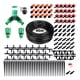 thumbnail image 1 of Kit de Riego Automático de 40m con 158 Piezas, Ideal para Jardines y Huertos, Incluye Manguera, Conectores y Cabezales Ajustables para Riego por Goteo y Nebulización, Ahorra Agua y Facilita el, 1 of 7