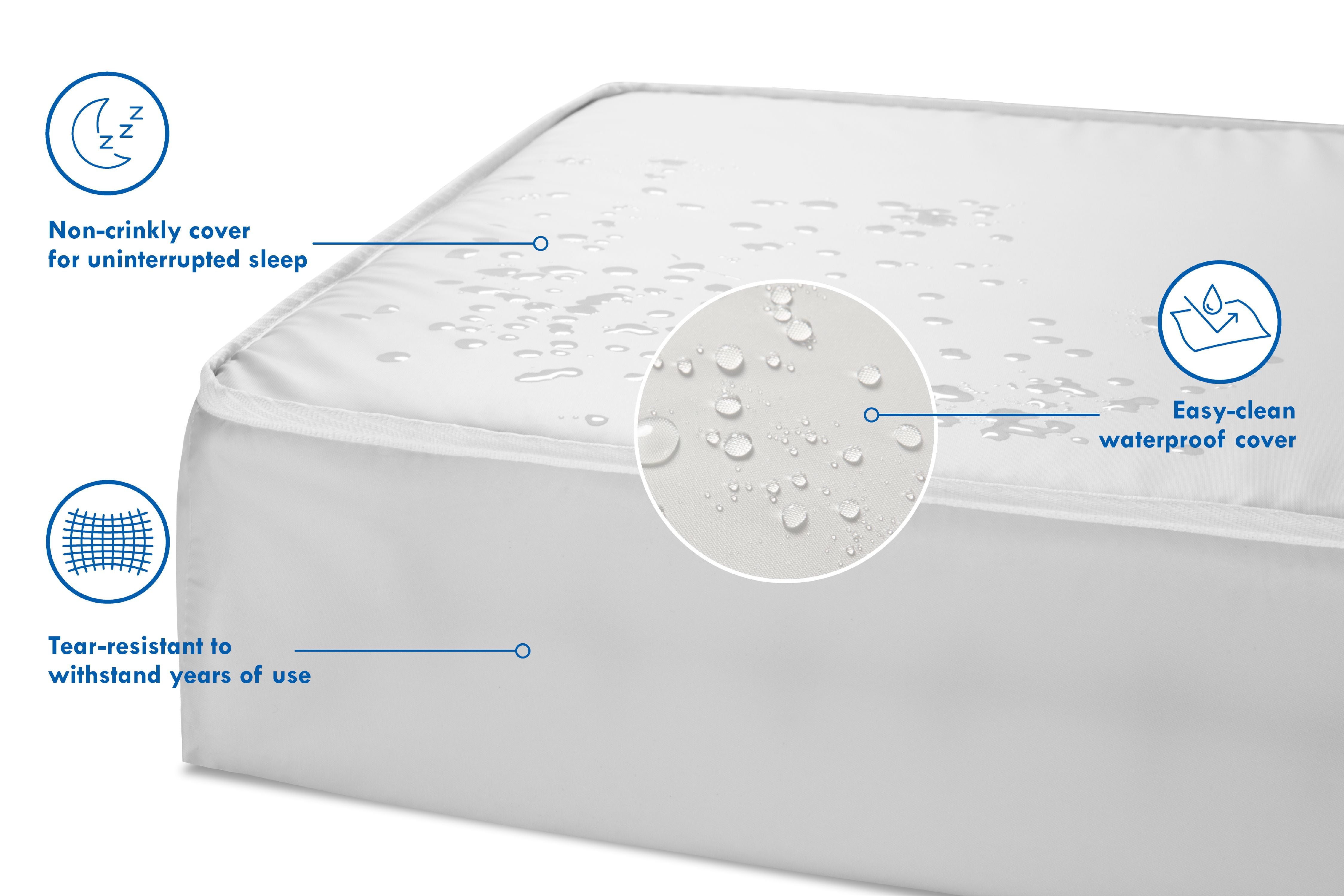 DaVinci Deluxe Infant & Toddler Coil Mini Crib Innerspring Mattress