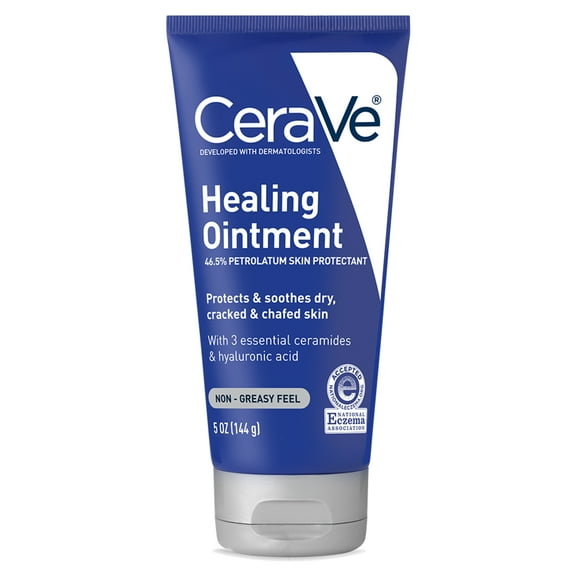 CeraVe Healing Ointment, Protects and Soothes Cracked Skin, 5 oz