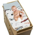 thumbnail image 2 of Sweet Jojo Designs Airplane Red Blue and White Changing Pad Cover, 2 of 6