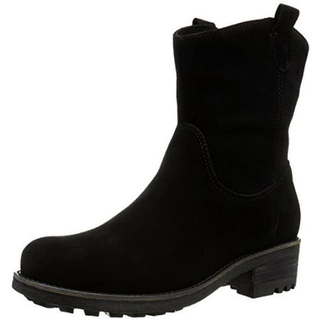 La Canadienne Women's Cece Suede Boot, Black, 6.5 M US