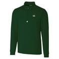 thumbnail image 2 of Men's Cutter & Buck  Hunter Green Green Bay Packers Traverse Stretch Quarter-Zip Top, 2 of 3
