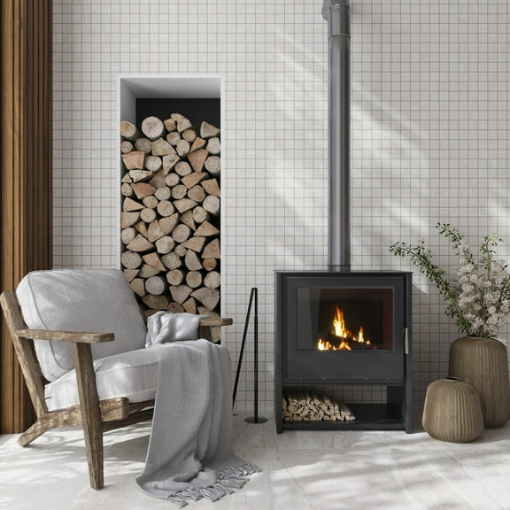 Arenza 12x12 Warm Beige Porcelain Mosaic Square Stone-look Wall and Floor Tile (10.66 sq ft/case) - 11 Pack