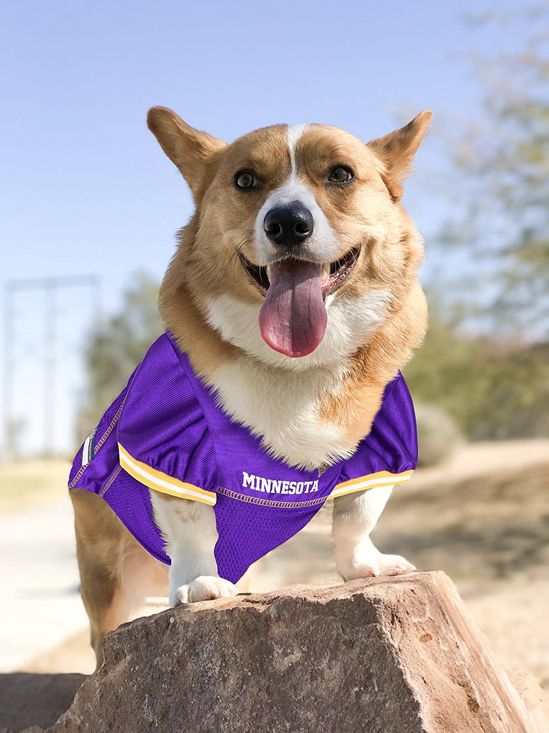 Pets First NFL Minnesota VikingsLicensed Mesh Jersey for Dogs and Cats - Extra Large