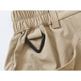 thumbnail image 6 of Xidunhg Women's Hiking Cargo Shorts Quick Dry Nylon Shorts Summer Travel Active Golf Shorts with 6 Pockets Water Resistant Light Khaki XL, 6 of 7