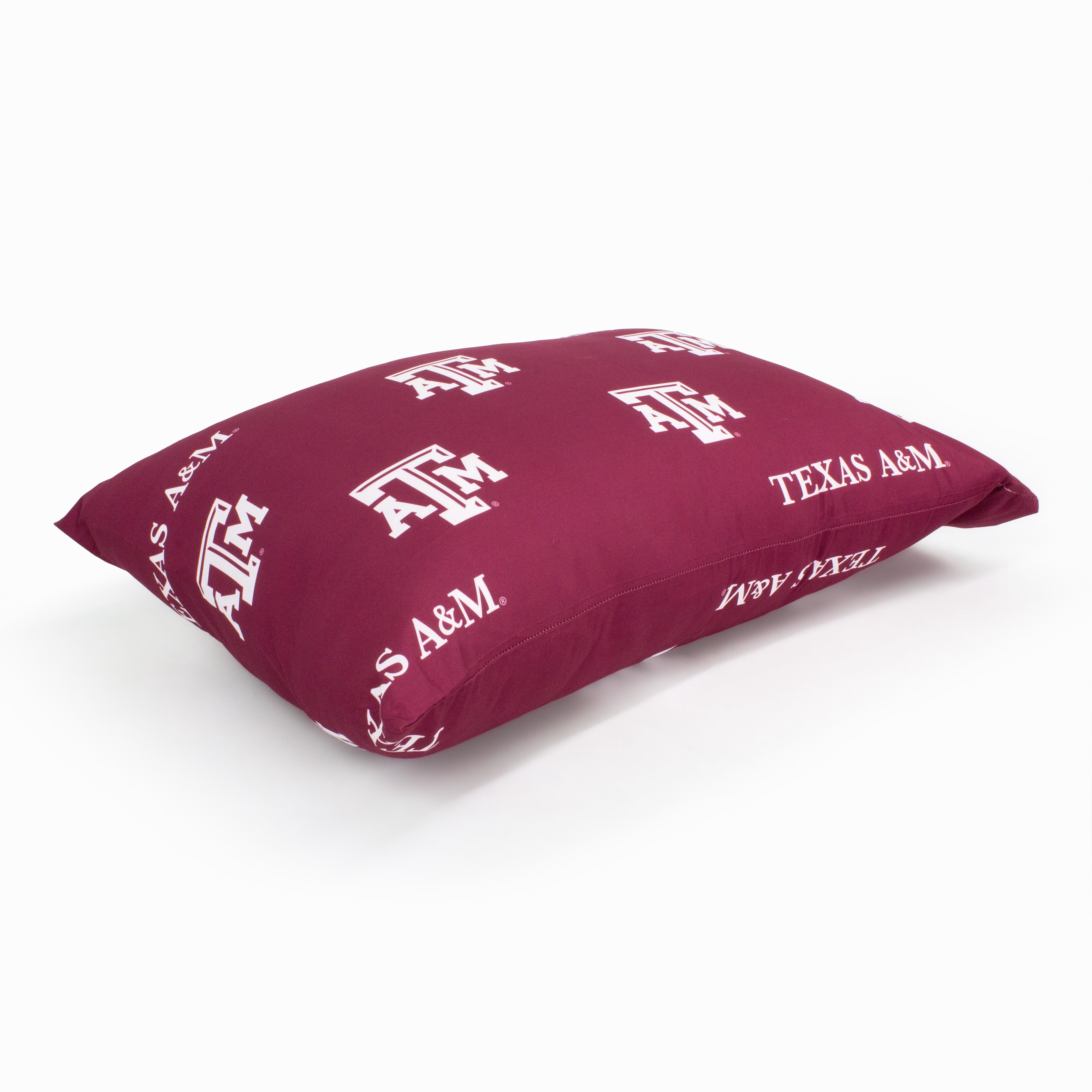 Texas A&M Aggies Pillowcase Pair, Standard, 20" x 30" (2 Standard Pillowcases)