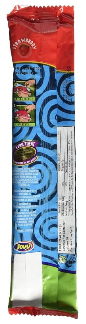Jovy Strawberry Flavor Fruit Roll 0.75 oz (Pack of 18)