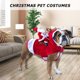 thumbnail image 5 of Papá Noel montando traje de mascota Navidad divertido cálido cachorro ropa perro ciervo chaqueta Tmvgtek Para estrenar, 5 of 8