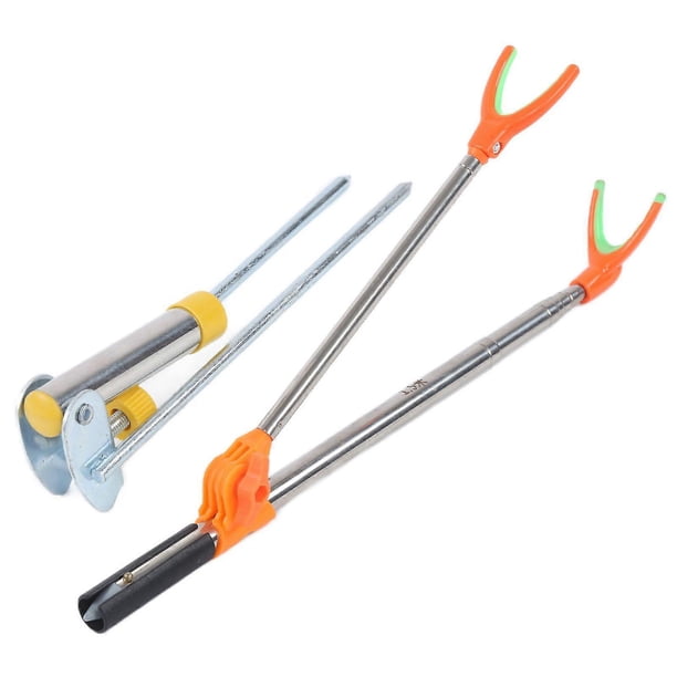 Fishing Rod Bracket Stainless Steel Insertion Multifunctional Fish Pole Tackle Supplies