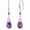 02-Amethyst, variant on FANCIME Women's 925 Sterling Silver October Birthstone Opal Pear Dangle Earrings, Fine Jewelry Gifts for Her