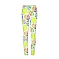 thumbnail image 4 of Amzcrzy Womens Easter Day Leggings Bunny Eggs Graphic Tights Stretchy Leggings Skinny Pant for Yoga Running Pants S-2XL, 4 of 4