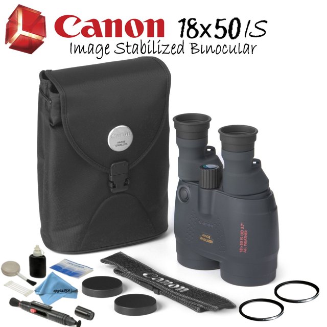 Canon 18x50 Est Stabilisé par Image Kit de Démarrage de Jumelles (Modèle International)