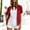 Red#2, variant on pstuiky Womens Sweatshirt, Women Sleeveless Hoodie Solid Color Crewneck Hoodie Slim Fit Fashion Clothes Women's Hoodies with Pockets