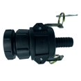 thumbnail image 3 of Adaptador de tanque de agua IBC de 2" a conexión de manguera, válvula de grifo, reemplazo para jardín 25mm, 3 of 9